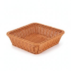 Plastic Rattan Wicker Fruit Basket